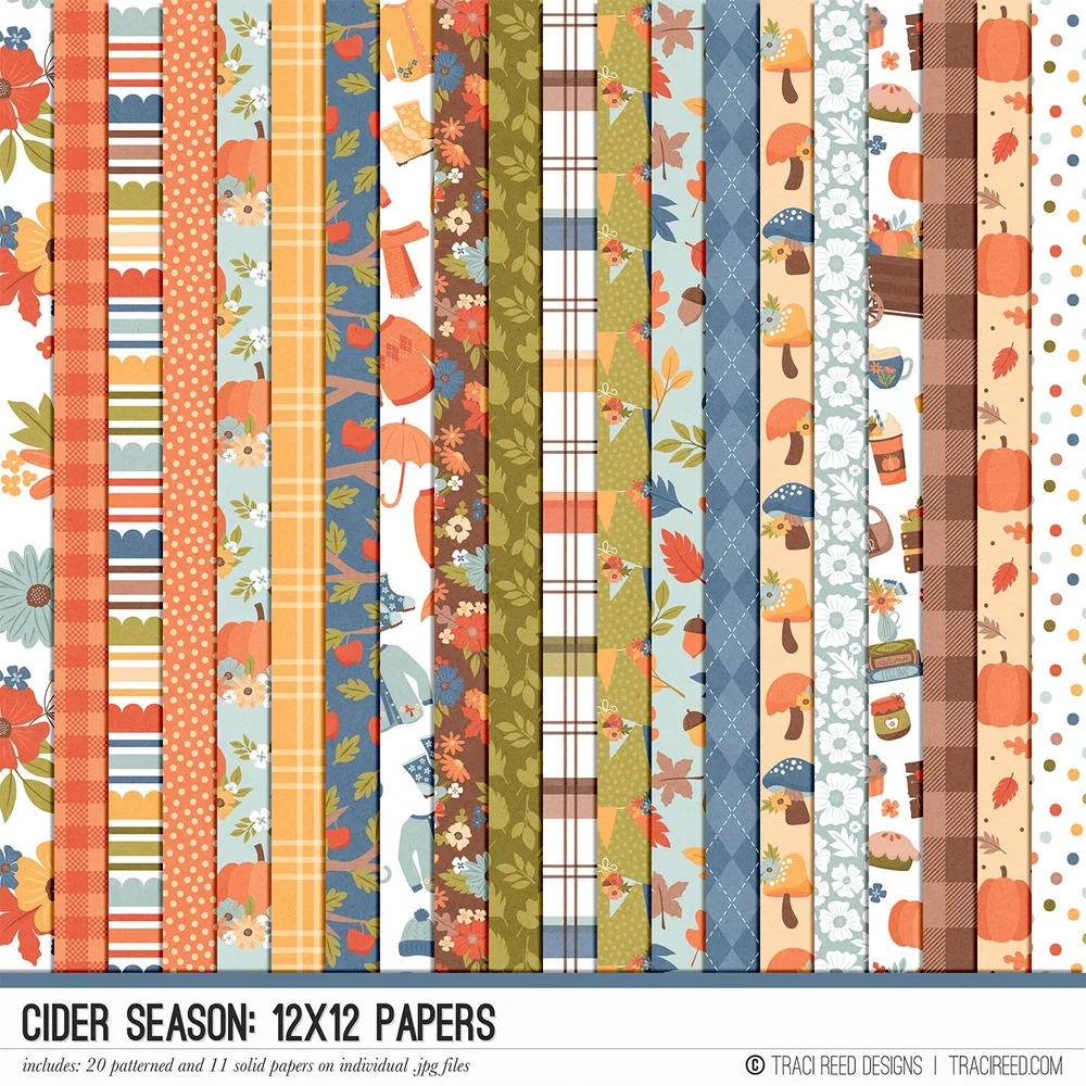 Introducing the Cider Season Digital and Printable Scrapbook Collection by Traci Reed — Traci Reed Designs introducing-the-cider-season-digital-and-printable-scrapbook-collection-by-traci-reed-traci-reed-designs