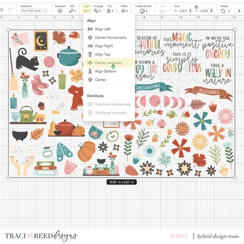 Tutorial: Making Kiss-Cut Sticker Sheets using a Cricut with Torey ...