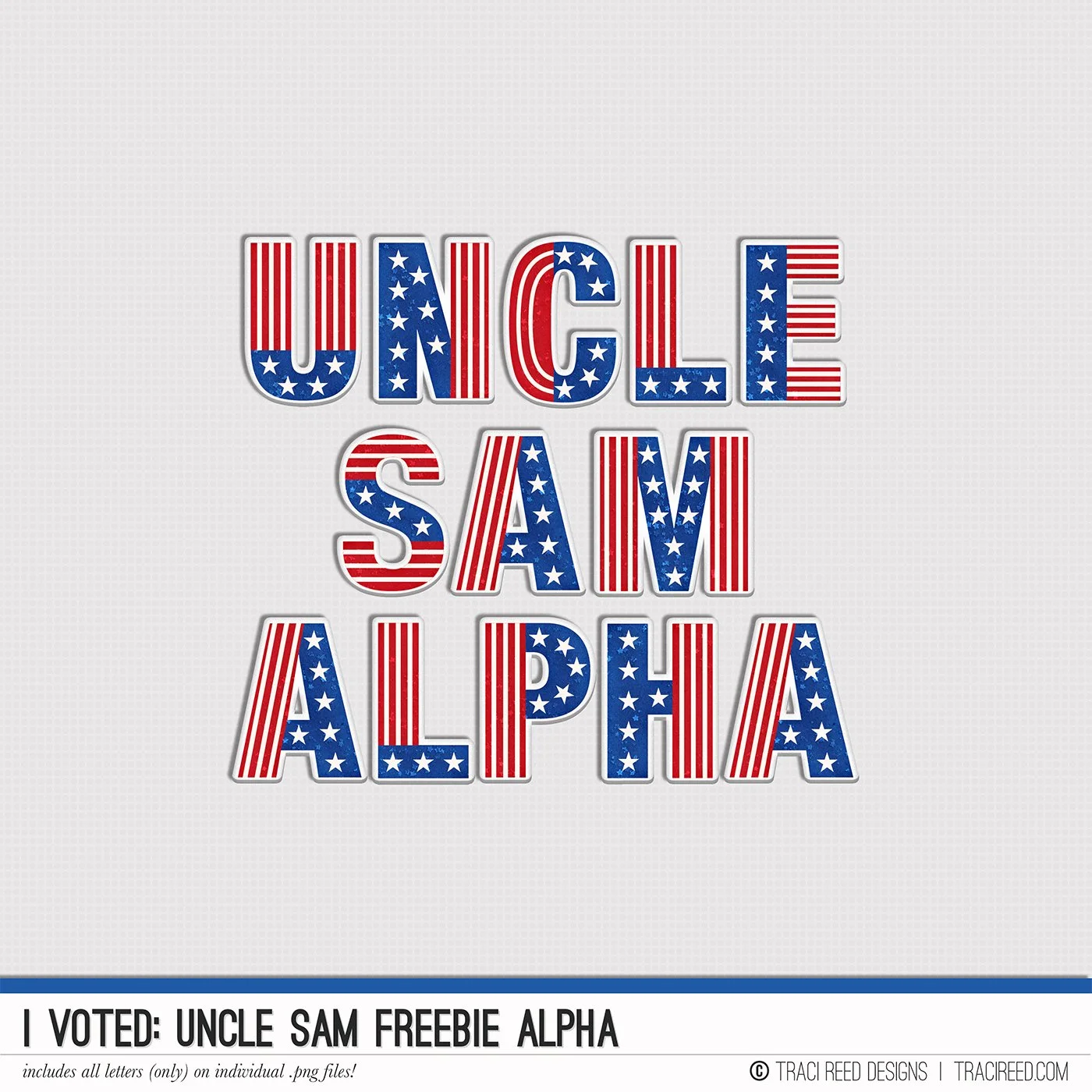 I Voted Uncle Sam Alpha