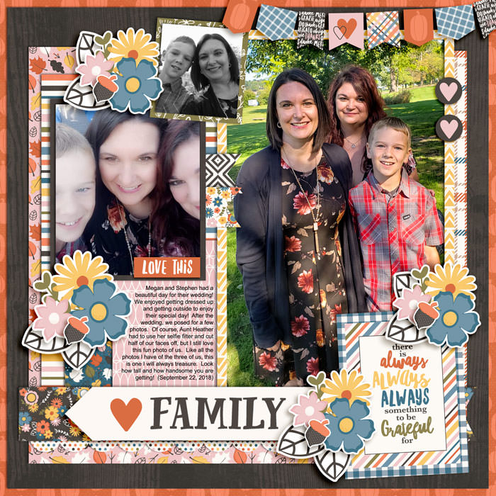 Chrissie created a 12x12 layout!