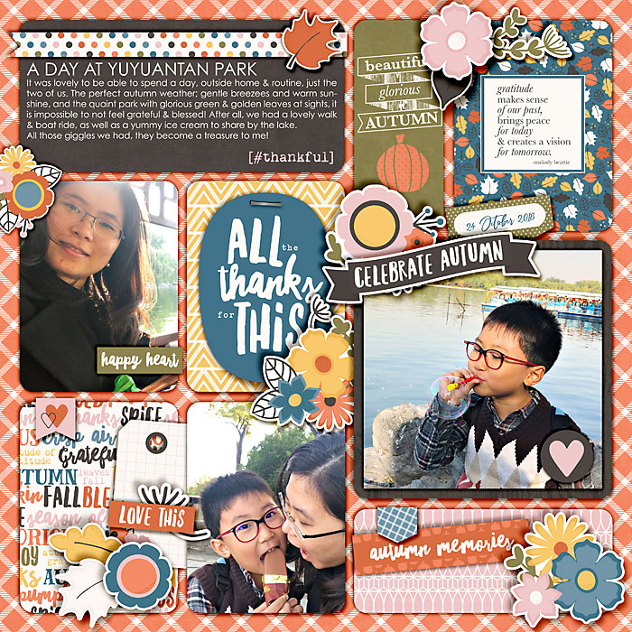 And sherry created a beautiful grid-style layout about the park!