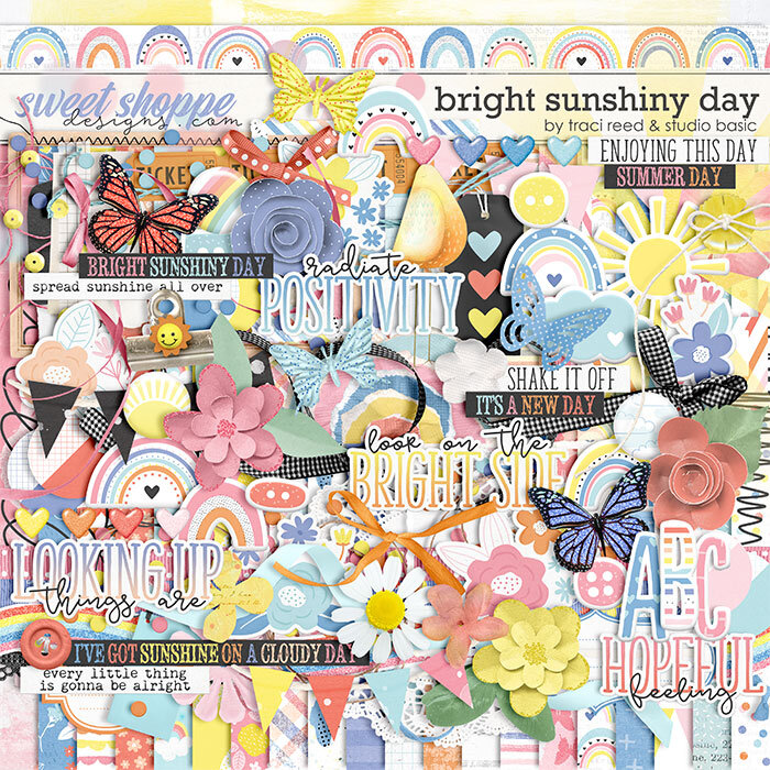 retired} Bright Sunshiny Day Digital and Printable Scrapbook Collection by Traci  Reed & Studio Basic — Traci Reed Designs