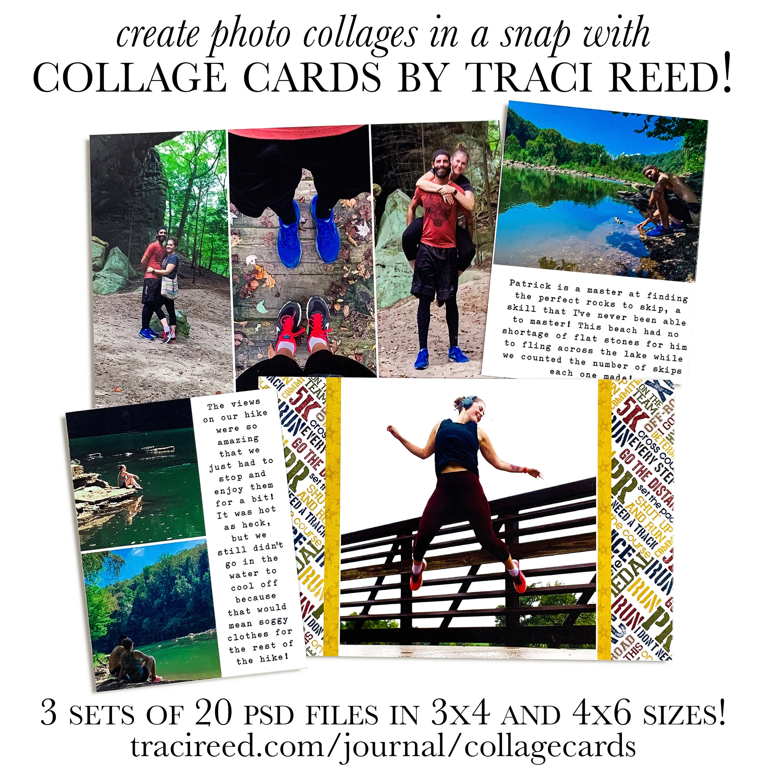 Introducing the the Collage Card Templates!
