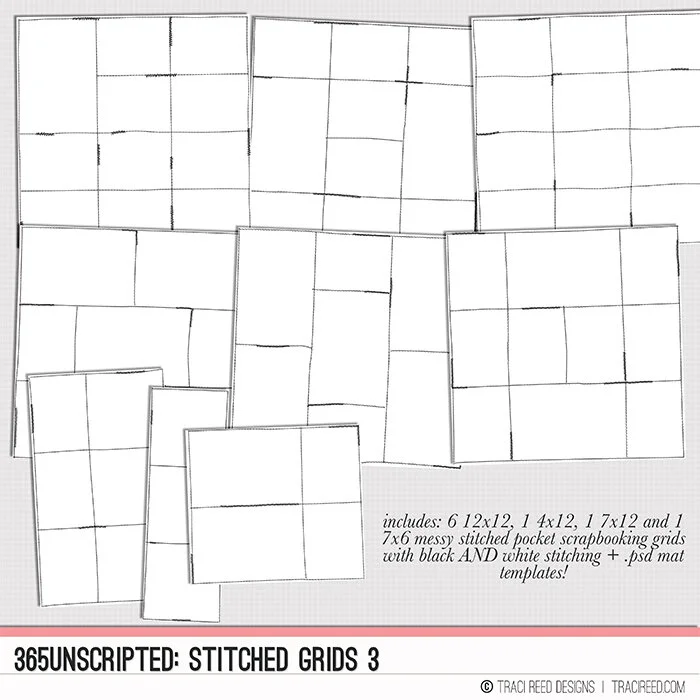 365Unscripted: Stitched Grids 3