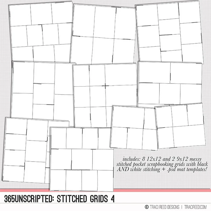 365Unscripted: Stitched Grids 4