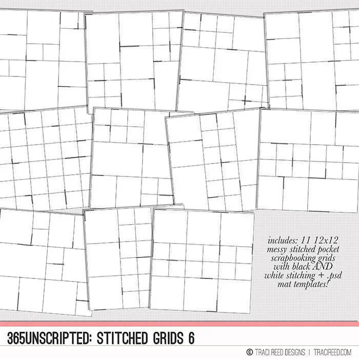365Unscripted: Stitched Grids 6