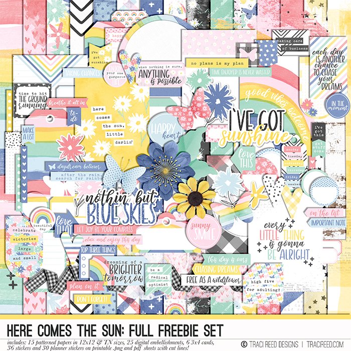 retired} Love Bandit Digital and Printable Scrapbook Collection by Traci  Reed — Traci Reed Designs