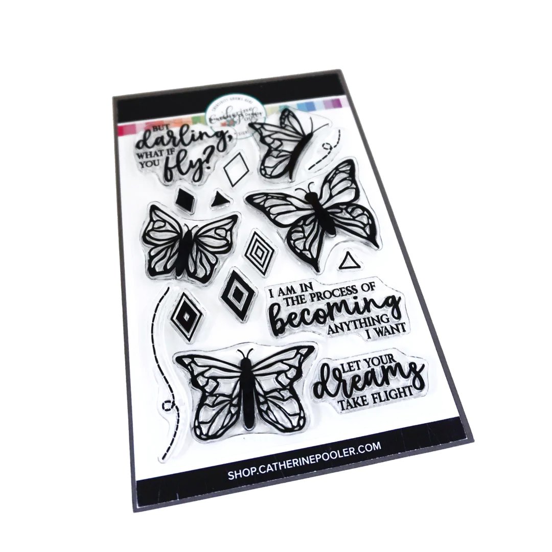 Totally Tracy Acrylic Stamps - Be Strong (TT23029)