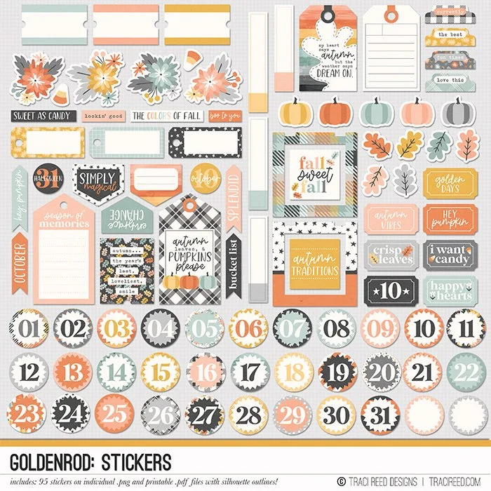 Goldenrod Stickers