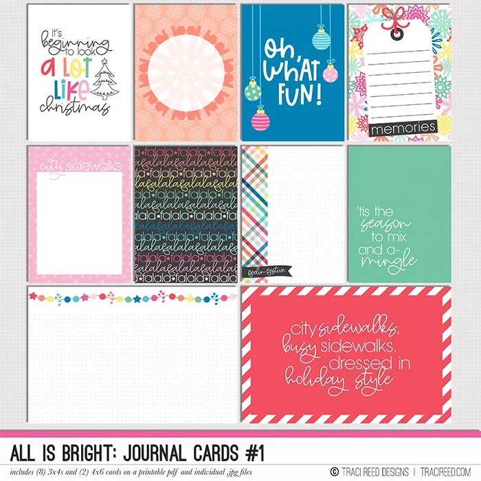 All Is Bright Cards #1