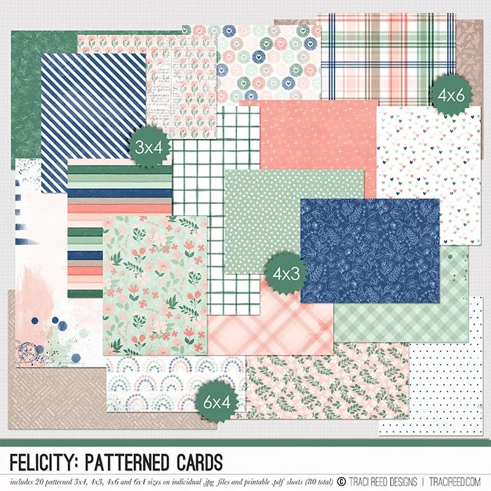 Felicity Patterned Cards