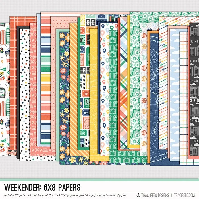 Weekender 6x8 Papers