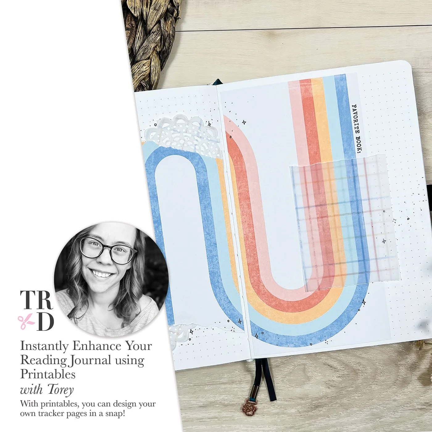 Instantly Enhance your Reading Journal Using Printables with Torey