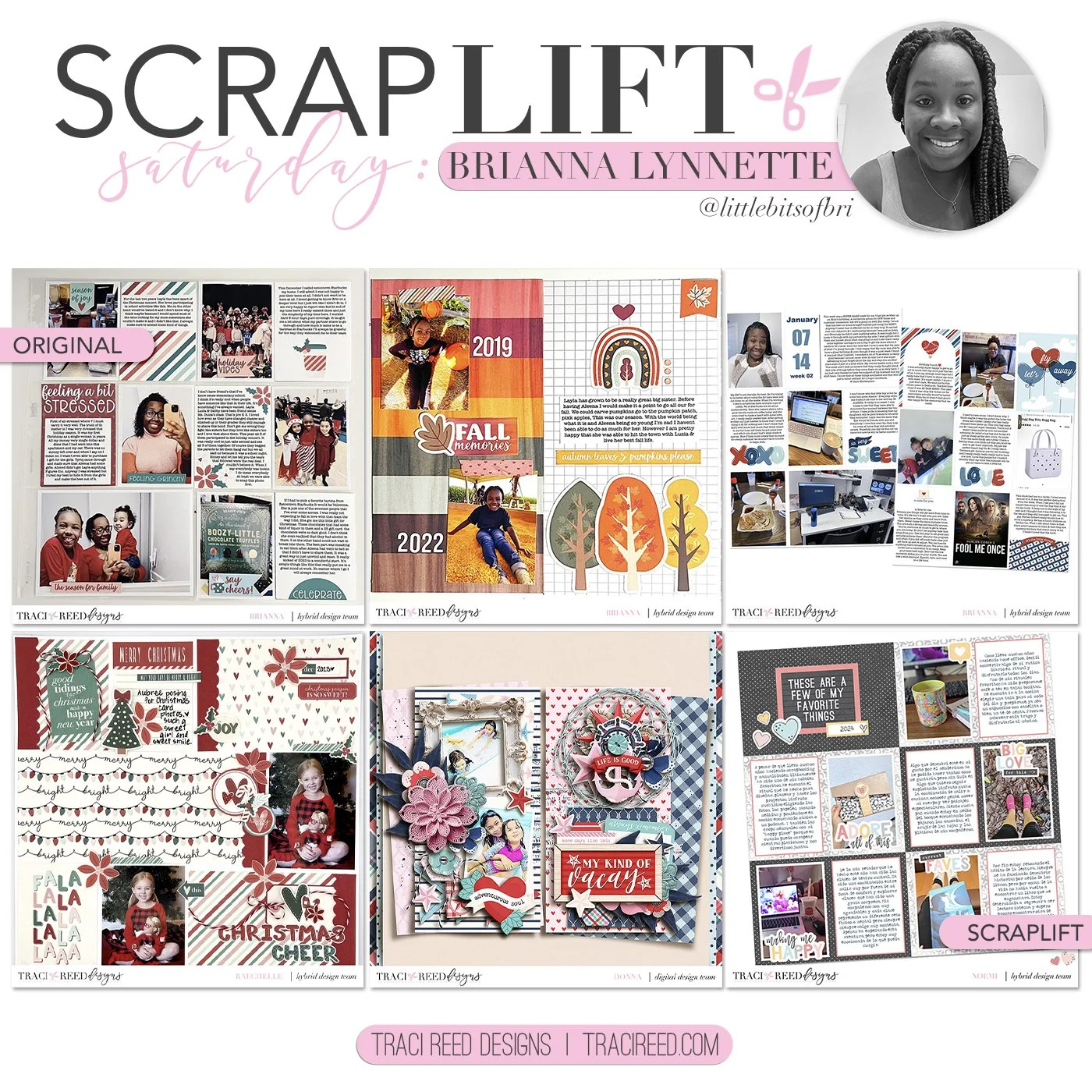 Scraplift Saturday - Hybrid Team Member Brianna!