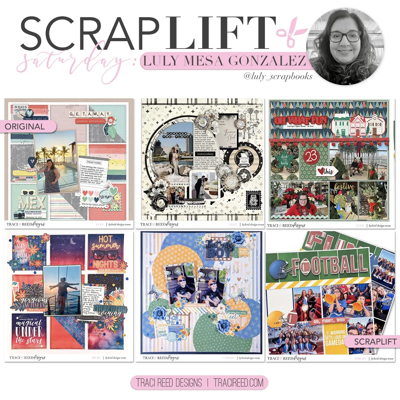 Scraplift Saturday - Digital Team Member Luly!