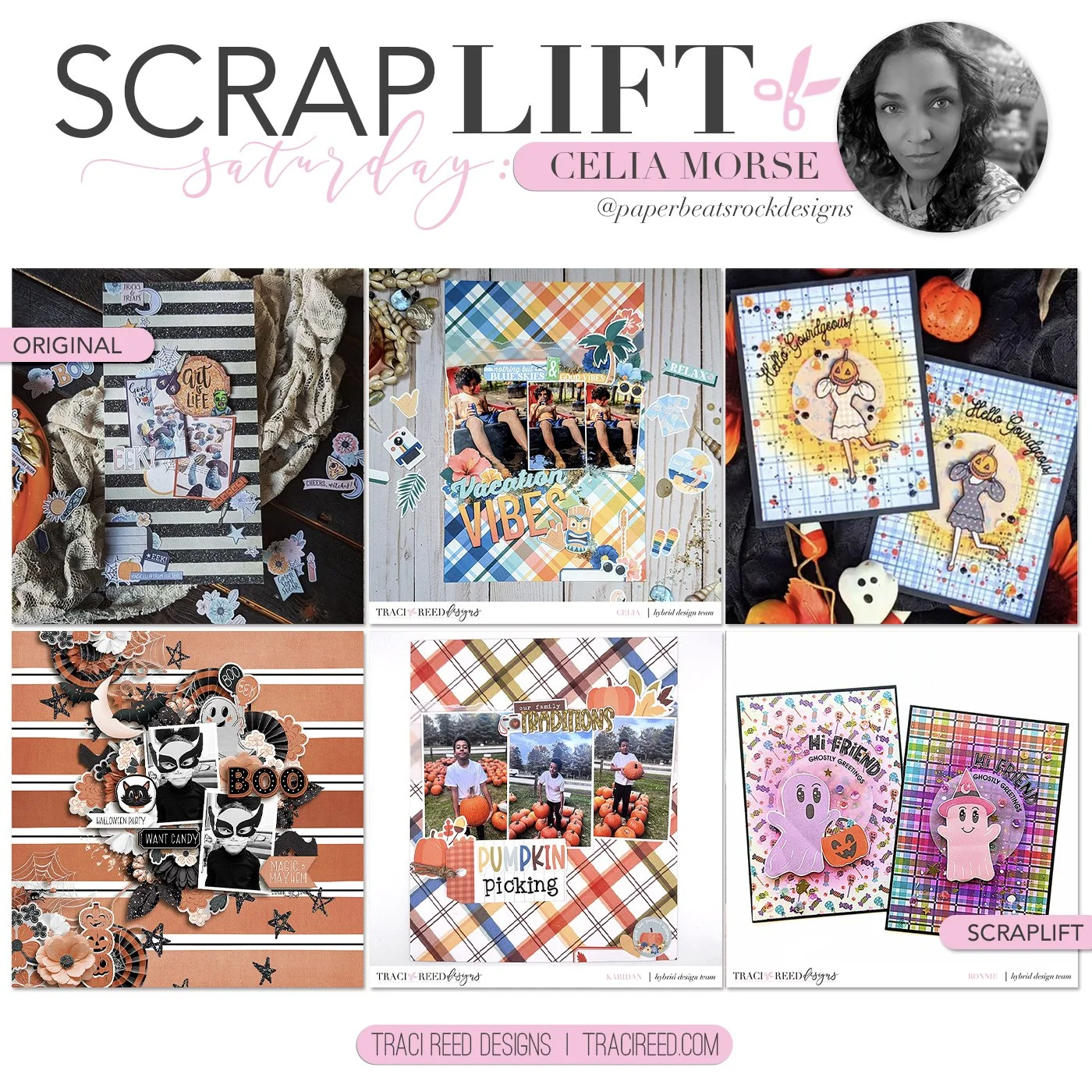 Scraplift Saturday - Hybrid Team Member Celia!