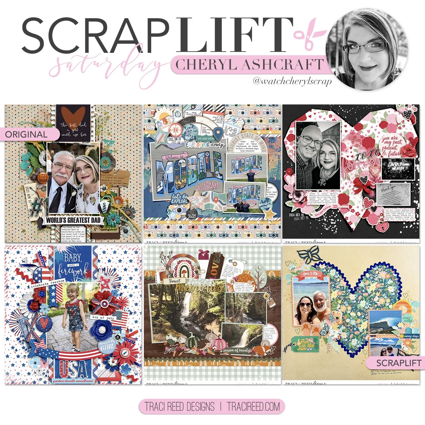 Scraplift Saturday - Cheryl Ashcraft