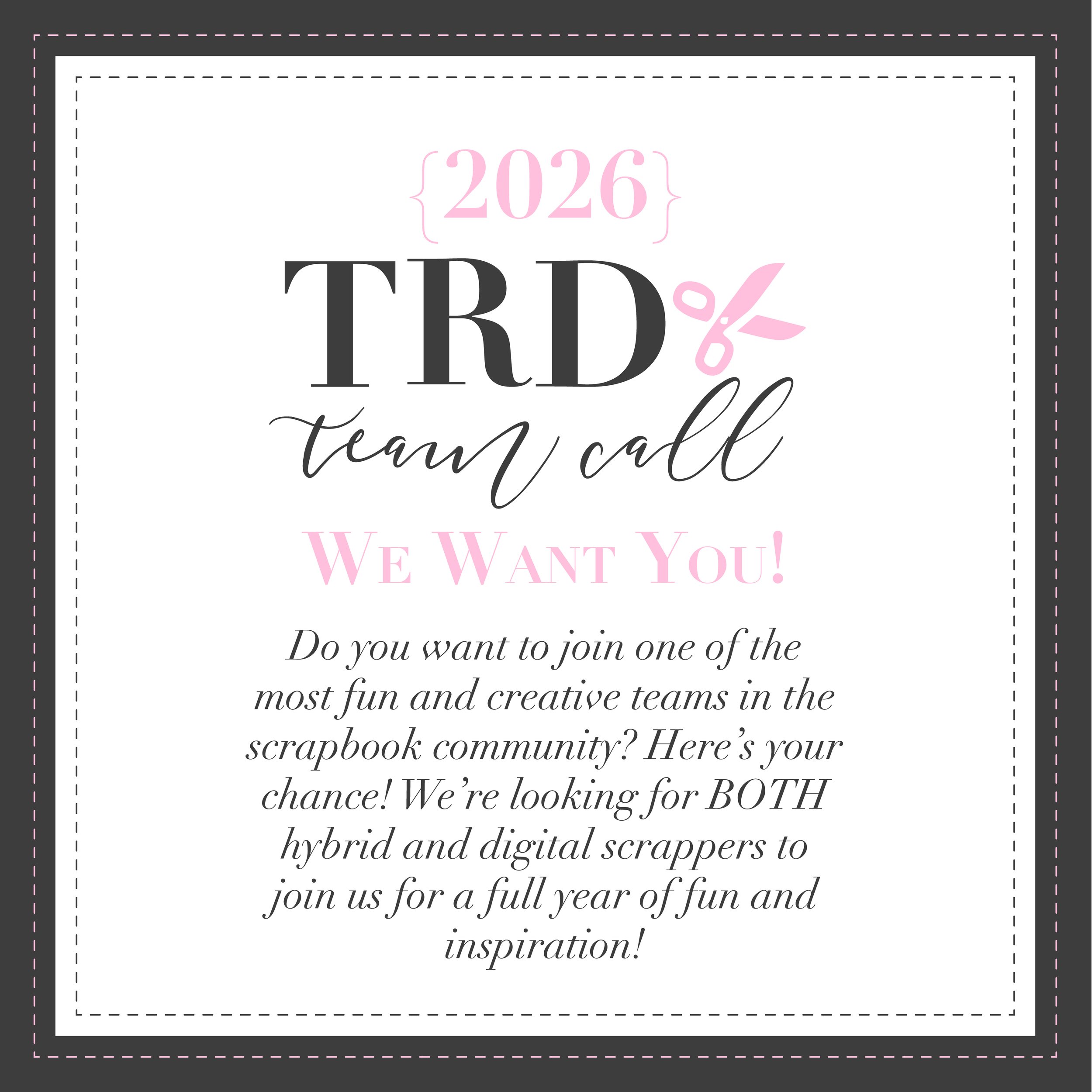2026 Traci Reed Designs Team Call!