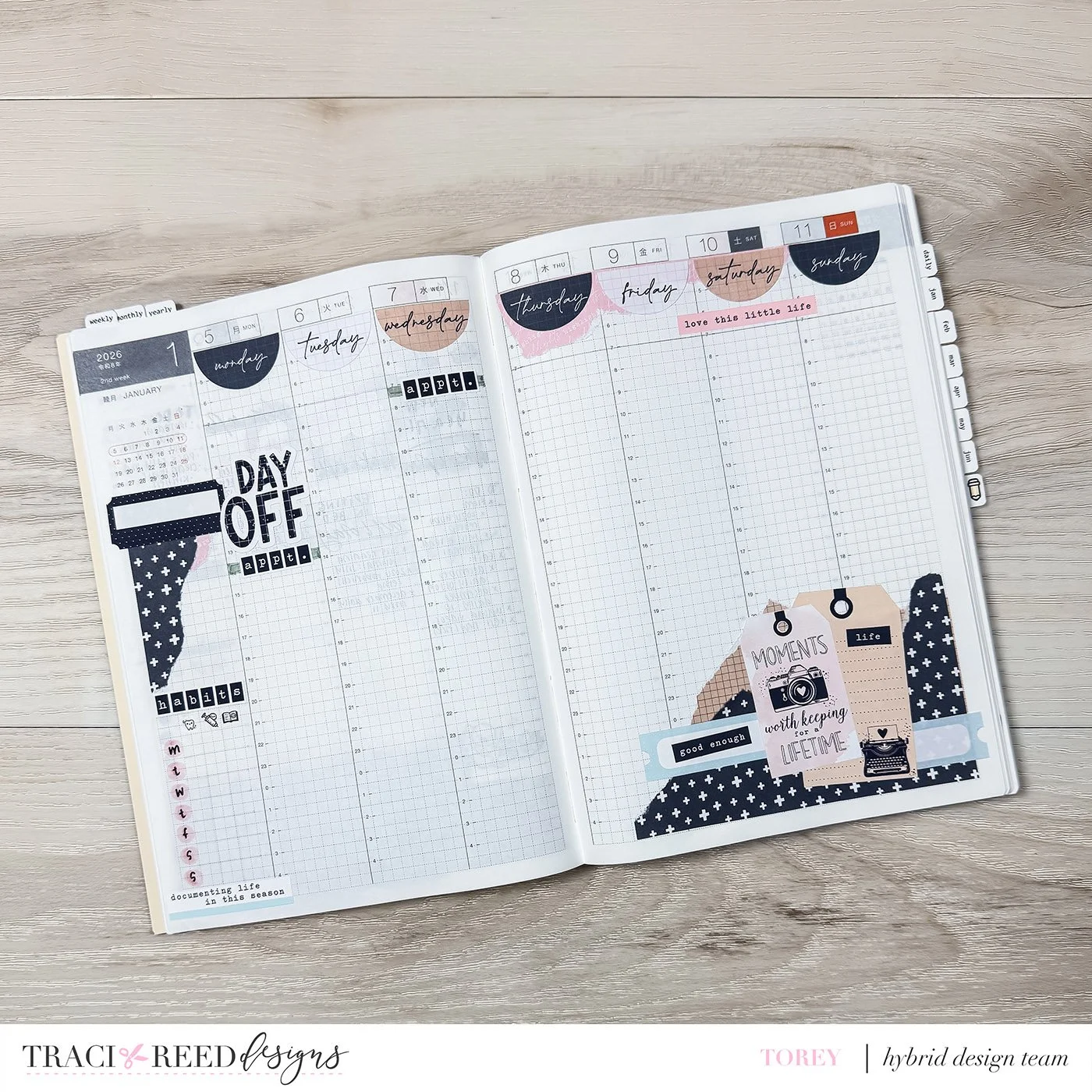 Planner Set Up Using the Story Foundations Collection with Torey!