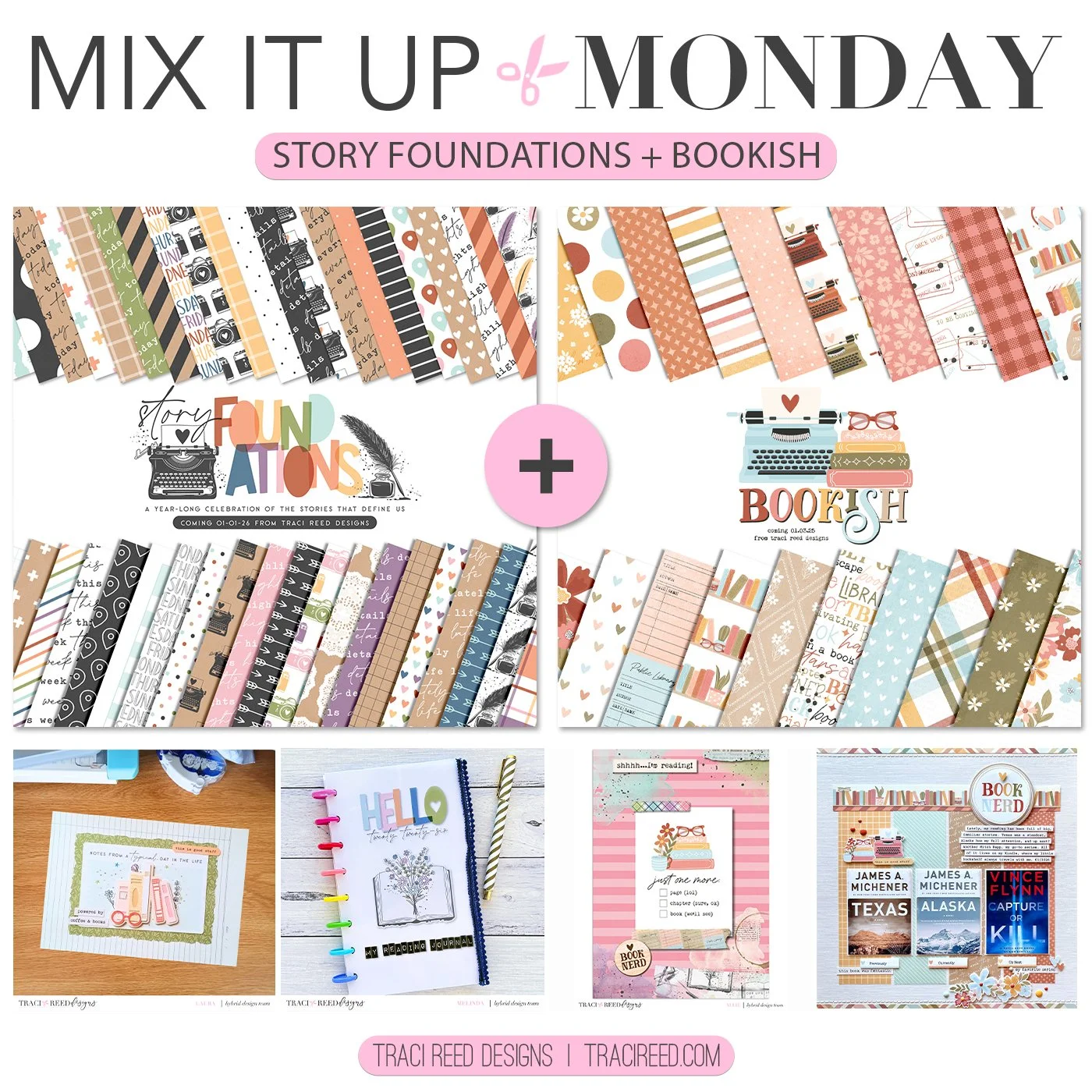 Mix It Up Monday: Story Foundations + Bookish