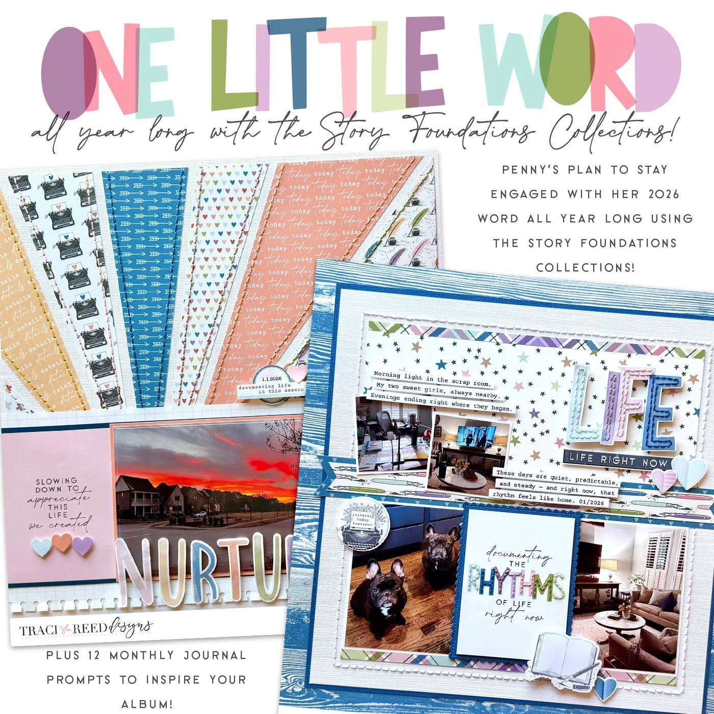 Using Story Foundations + One Little Word All Year Long with Penny