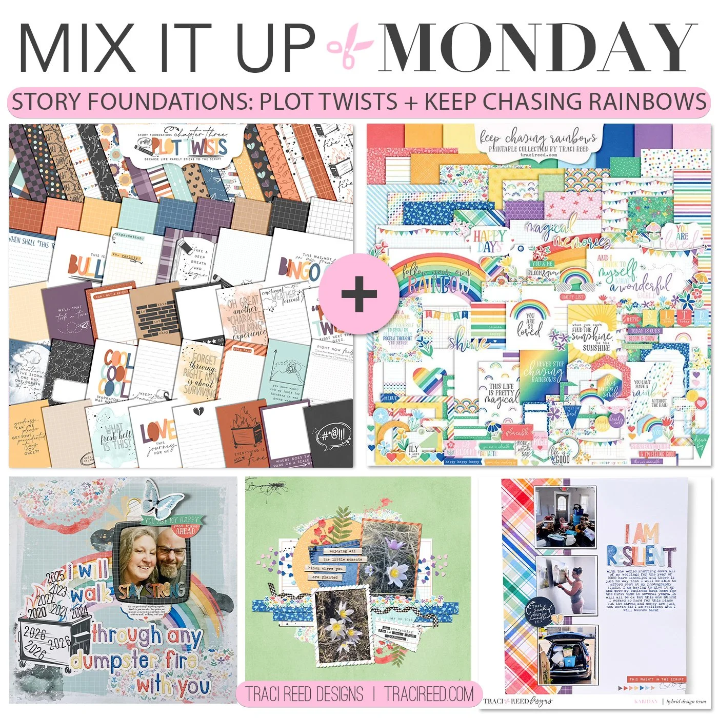 Mix It Up Monday: Story Foundations: Plot Twists + Keep Chasing Rainbows