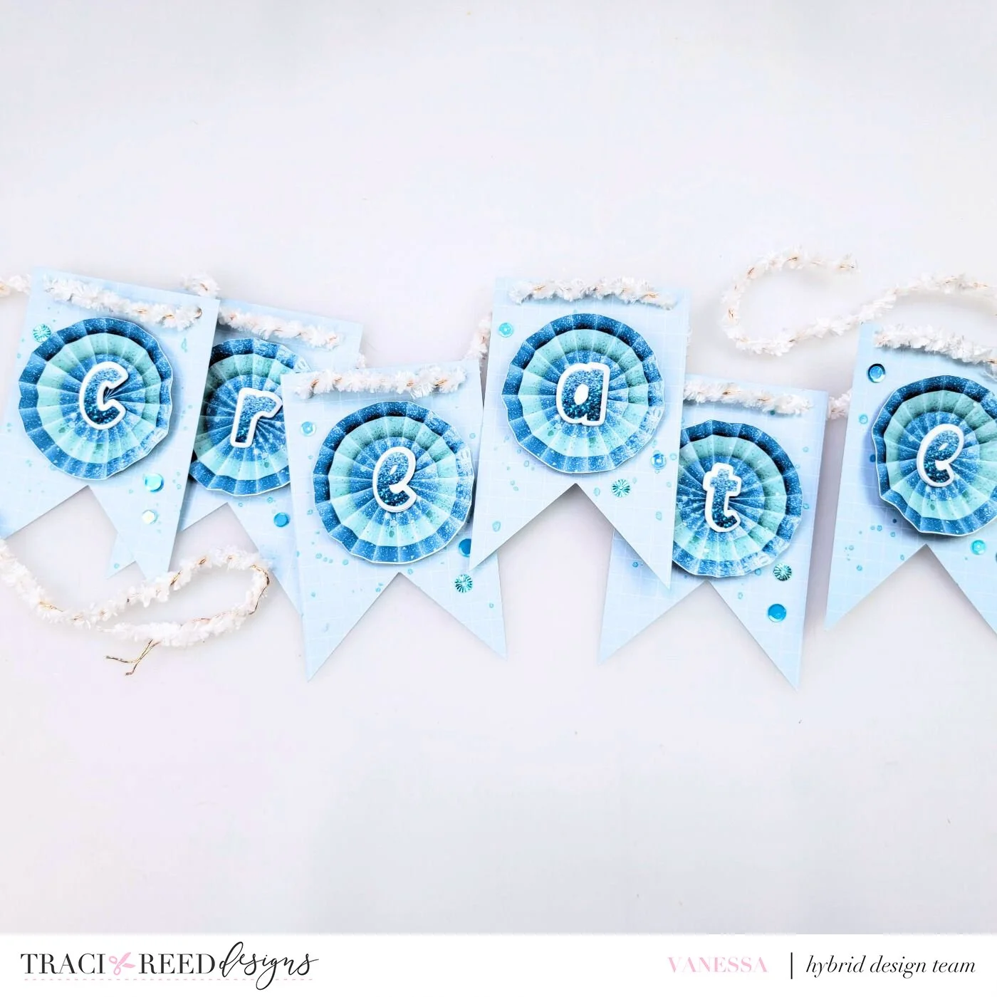 Decorate your Home with this Printable Banner Project from Vanessa! 