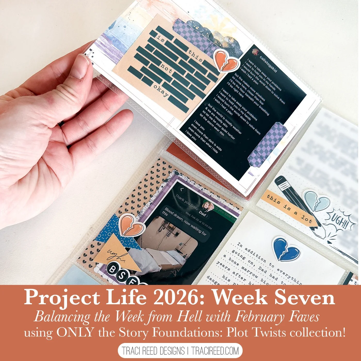 Project Life 2026 Week Seven: Well, This Week Sucked. Plus February Faves!