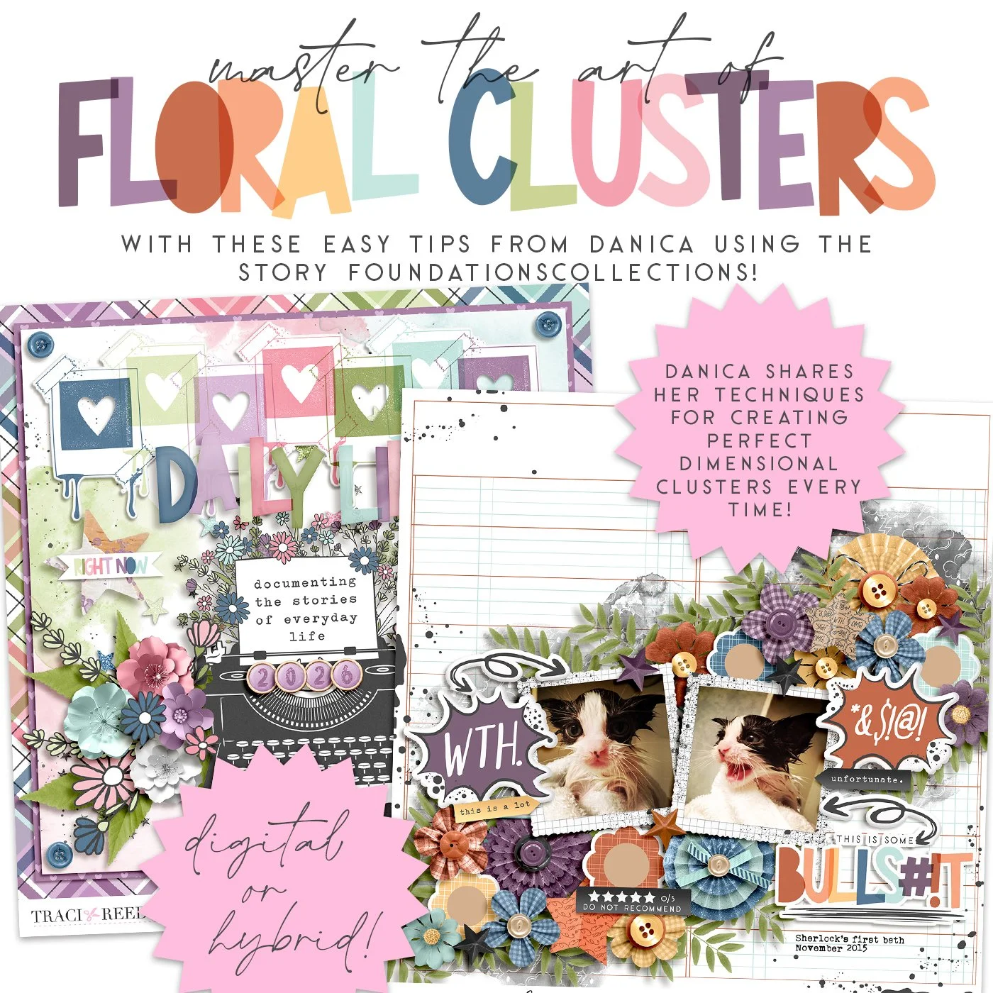 Tips for Creating Fabulous Floral Clusters with Danica!