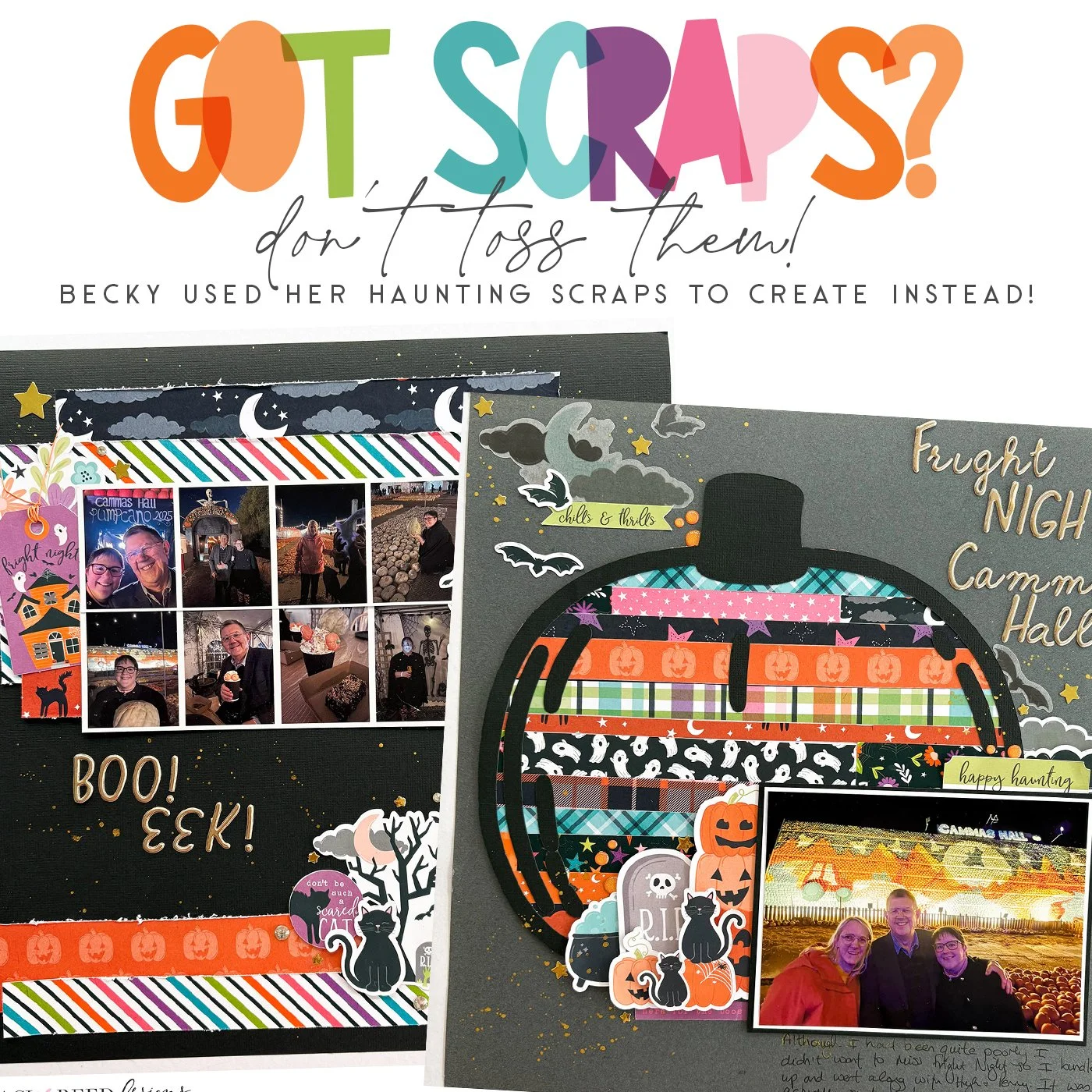 Maximizing your Scraps with Becky