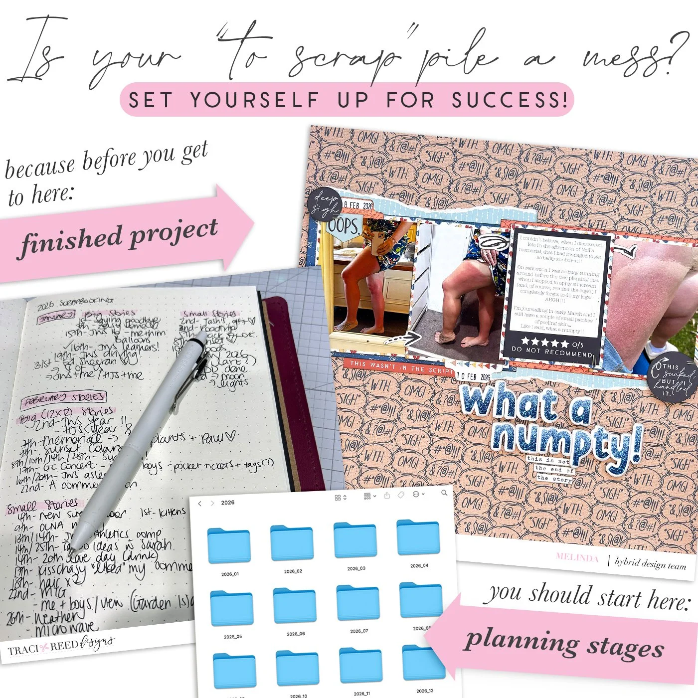 Planning for Scrapbook Success with Melinda