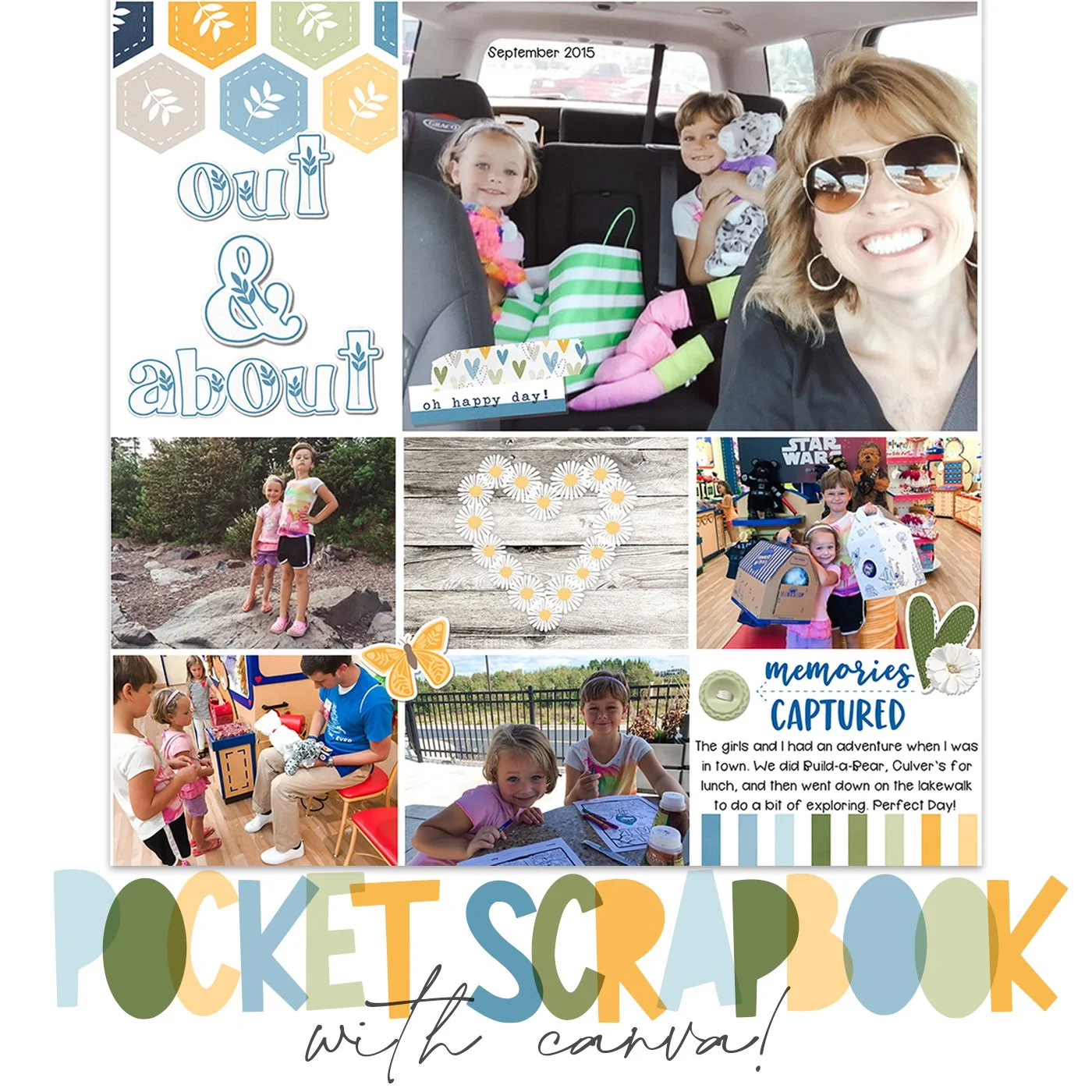 Tutorial: Pocket Scrapbooking In Canva with Michele!