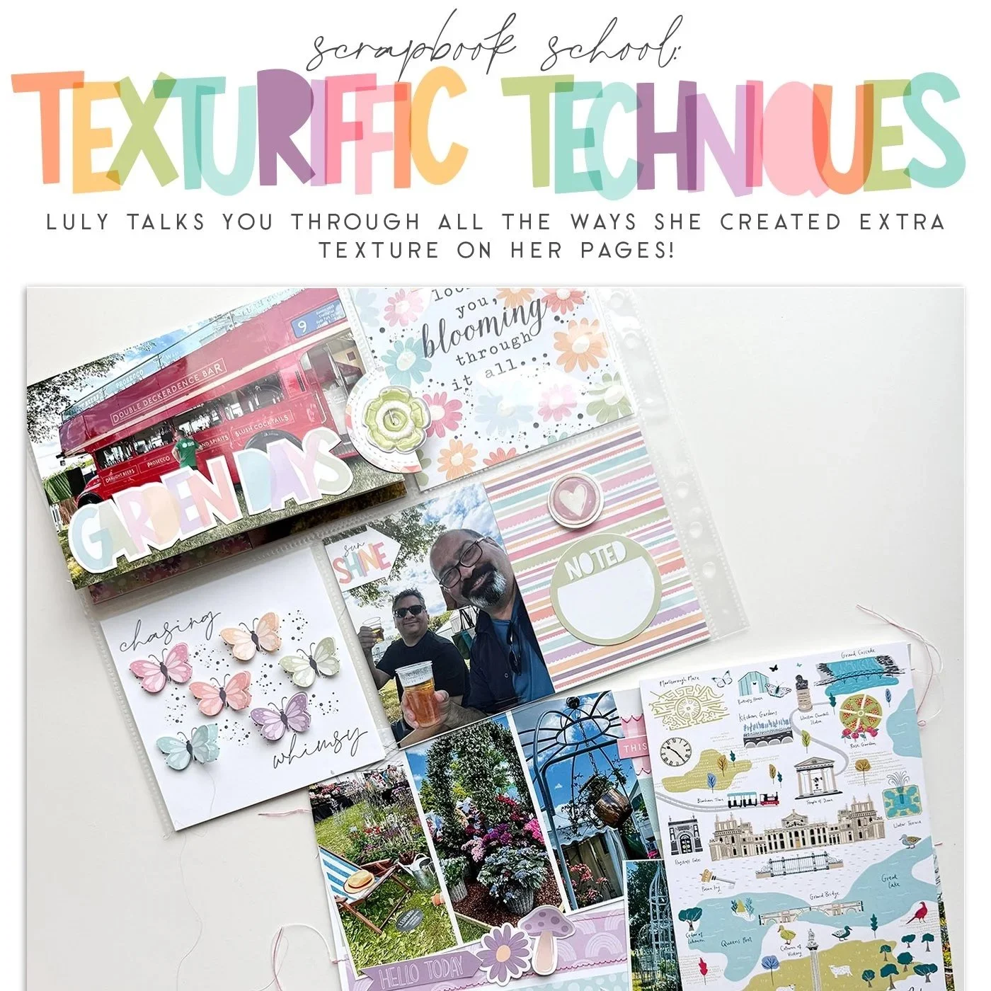 Creating Texturiffic Pocket Pages with Luly