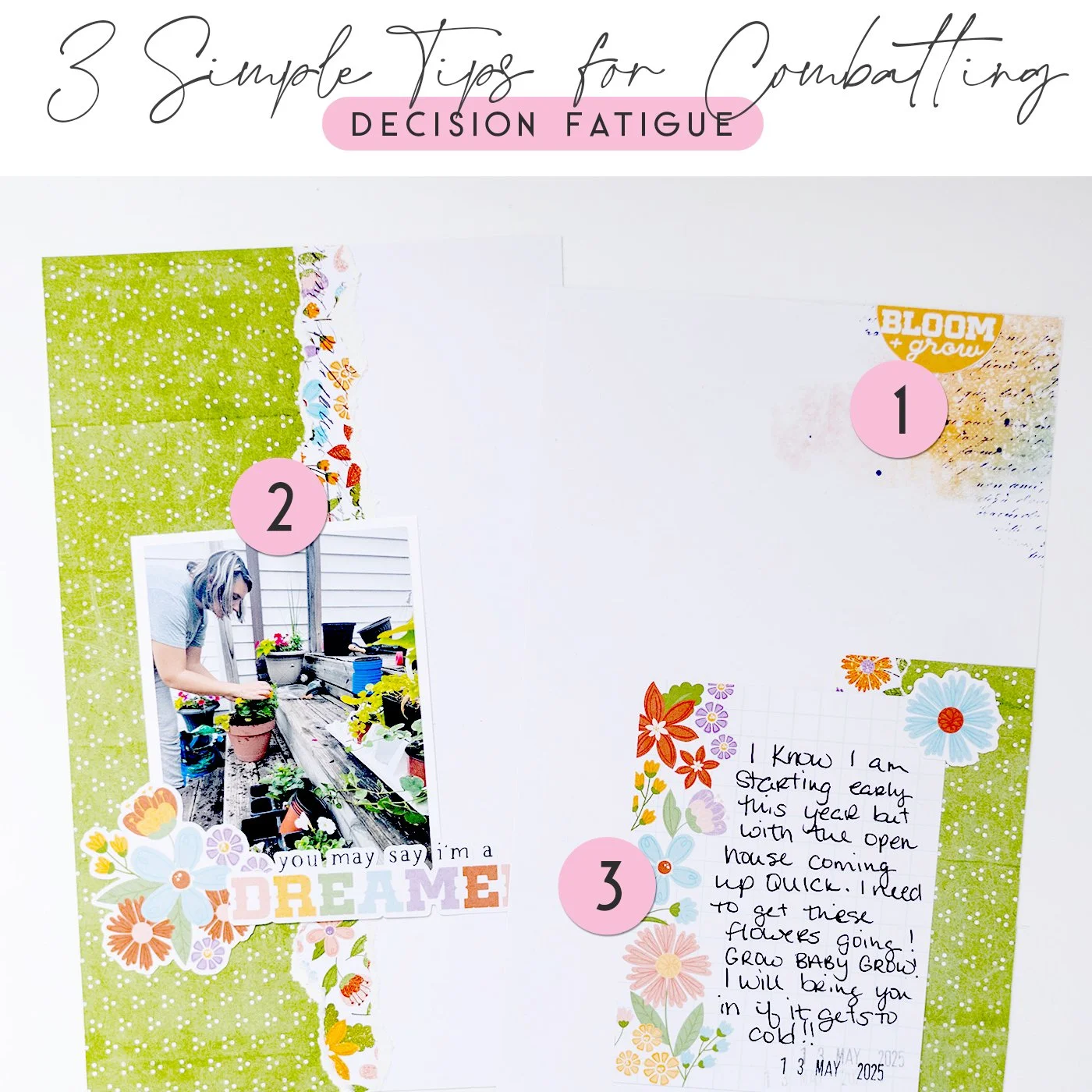 Three Tips to Level Up Your Scrapbook Pages (Without Comparison Indecision!)