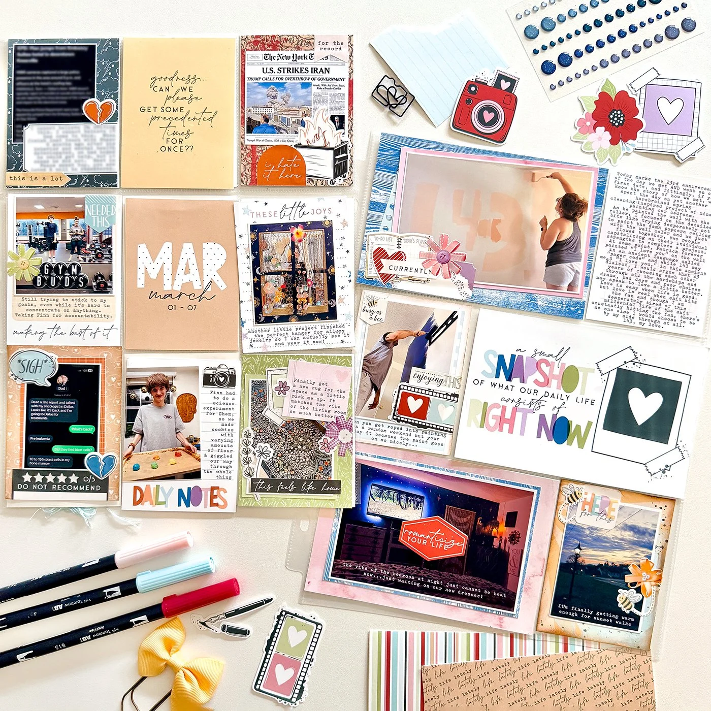 Project Life 2026 Week Eight: Documenting the Good, the Bad, &amp; the Ugly with the Story Foundations Collections