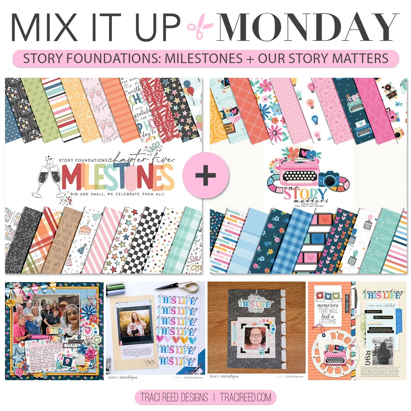 Mix It Up Monday: Story Foundations: Milestones + Our Story Matters