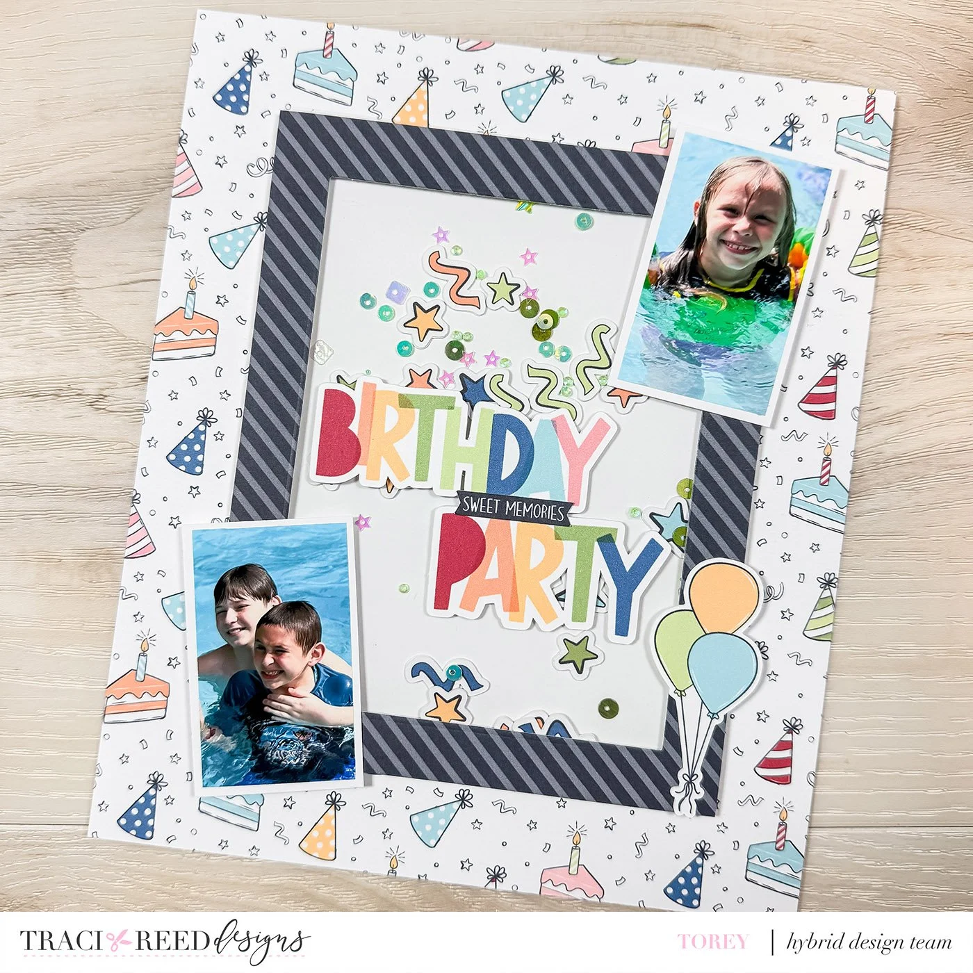 Creating Your Own "Sequin" Shaker Using Paper Confetti with Torey!
