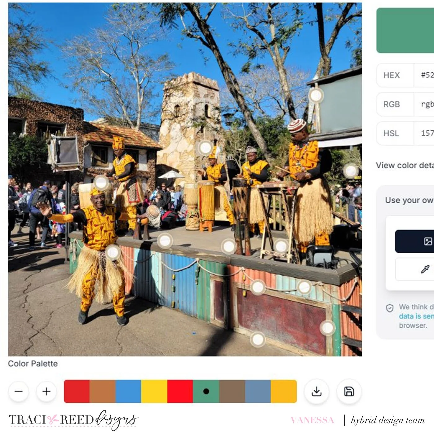 Generating Custom Color Palettes for Your Layout from your Photos with Vanessa