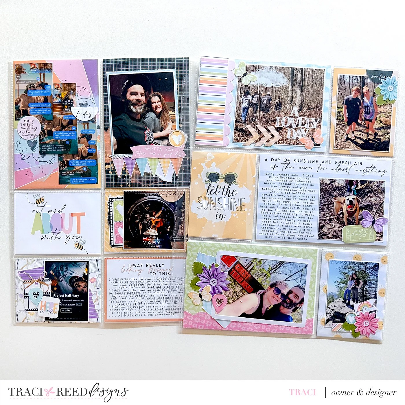 Done is Better Than Perfect: Scrapbooking Project Life Weeks 9-11 in One Day