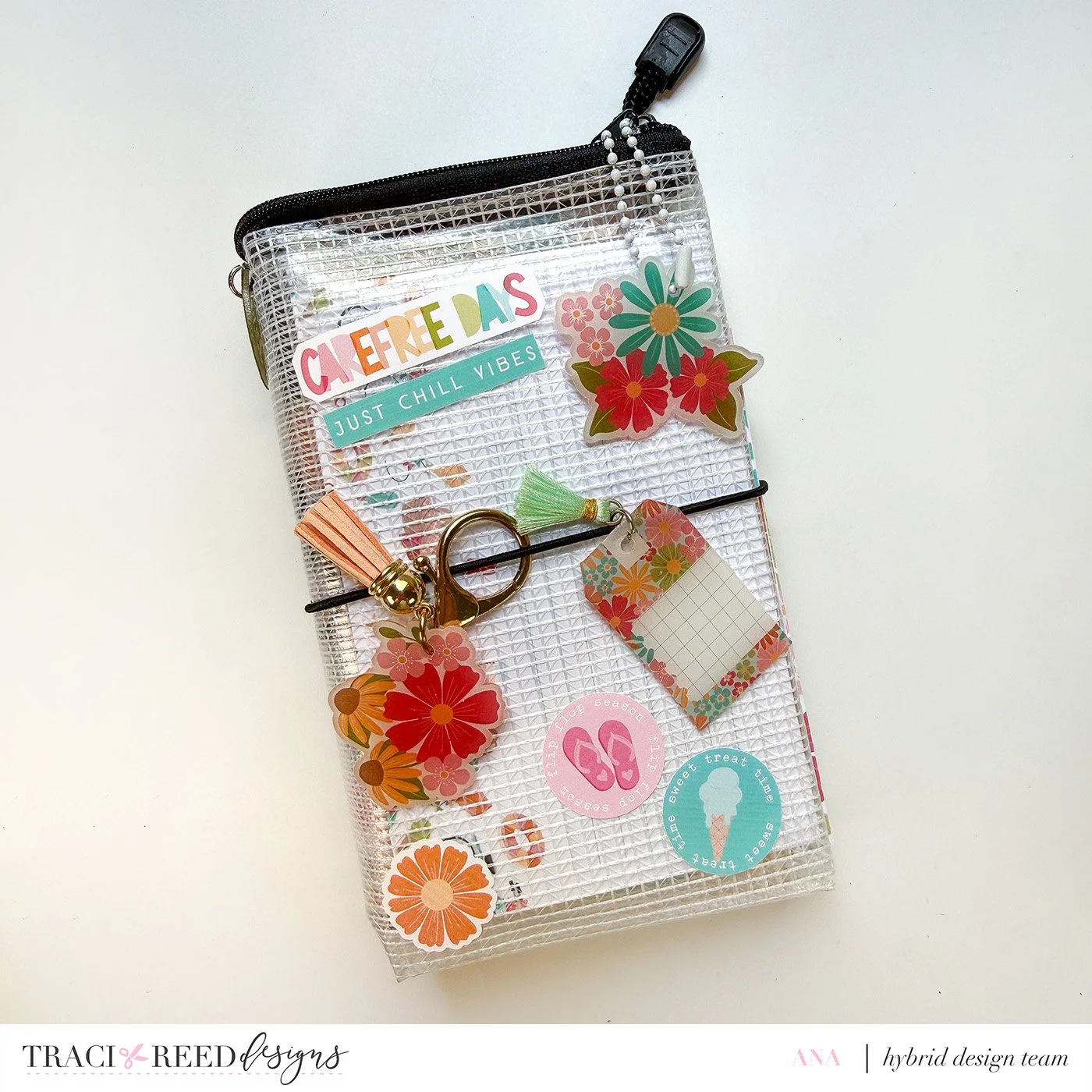 Tutorial: DIY a Mini Album from a Pouch with Ana!
