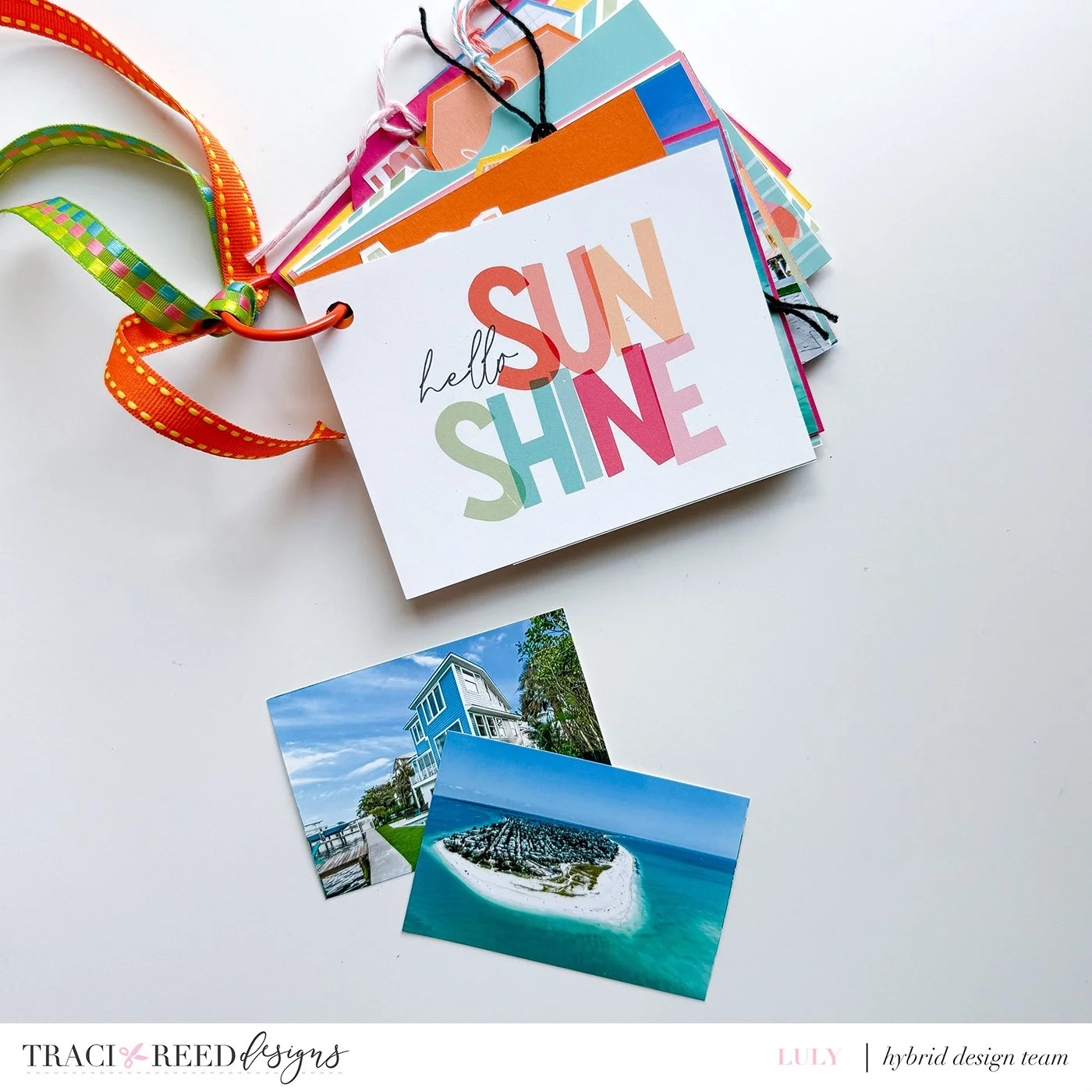 Create a Quick Mini Album with Journal Cards with Luly