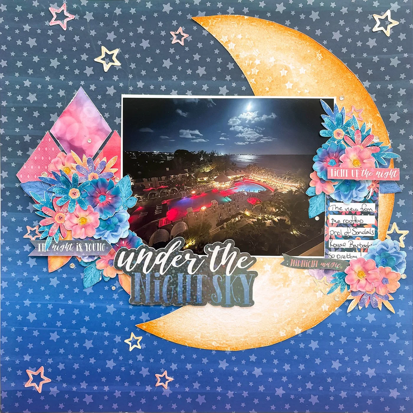 Scrap your Summer Nights with the Moonlit Collection