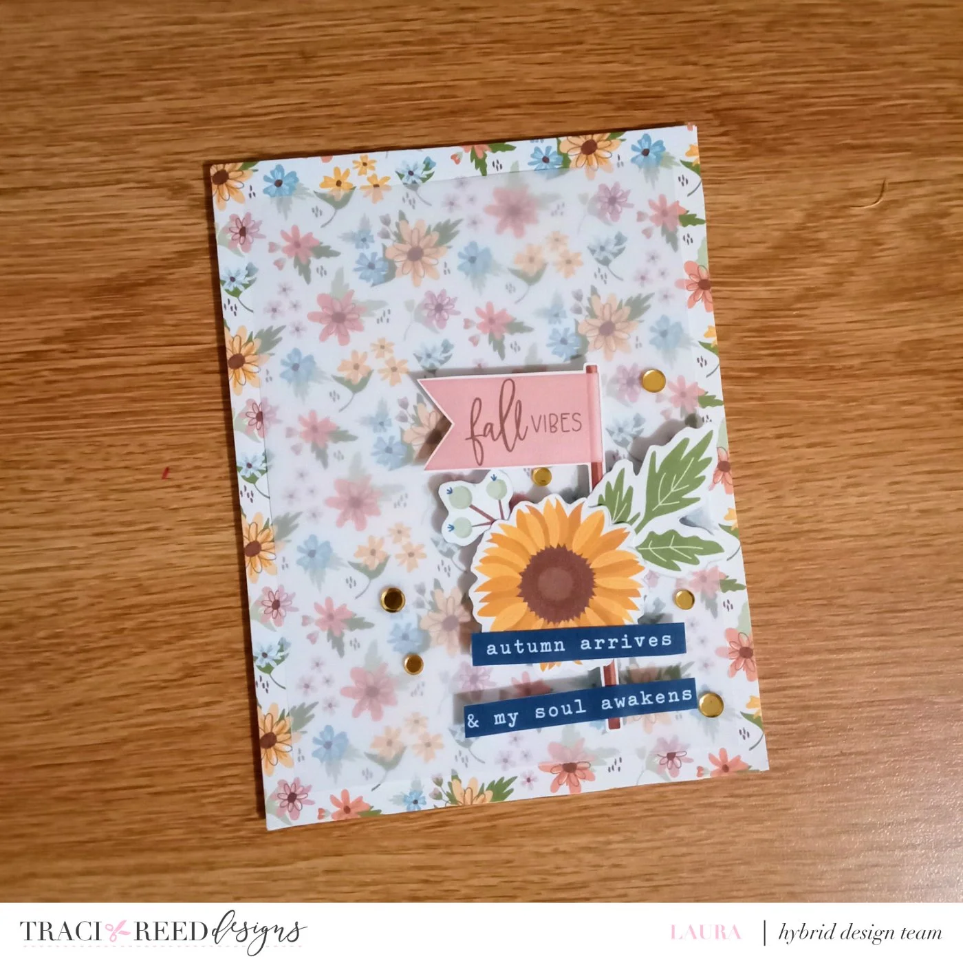 Creating Fall Cards with Laura
