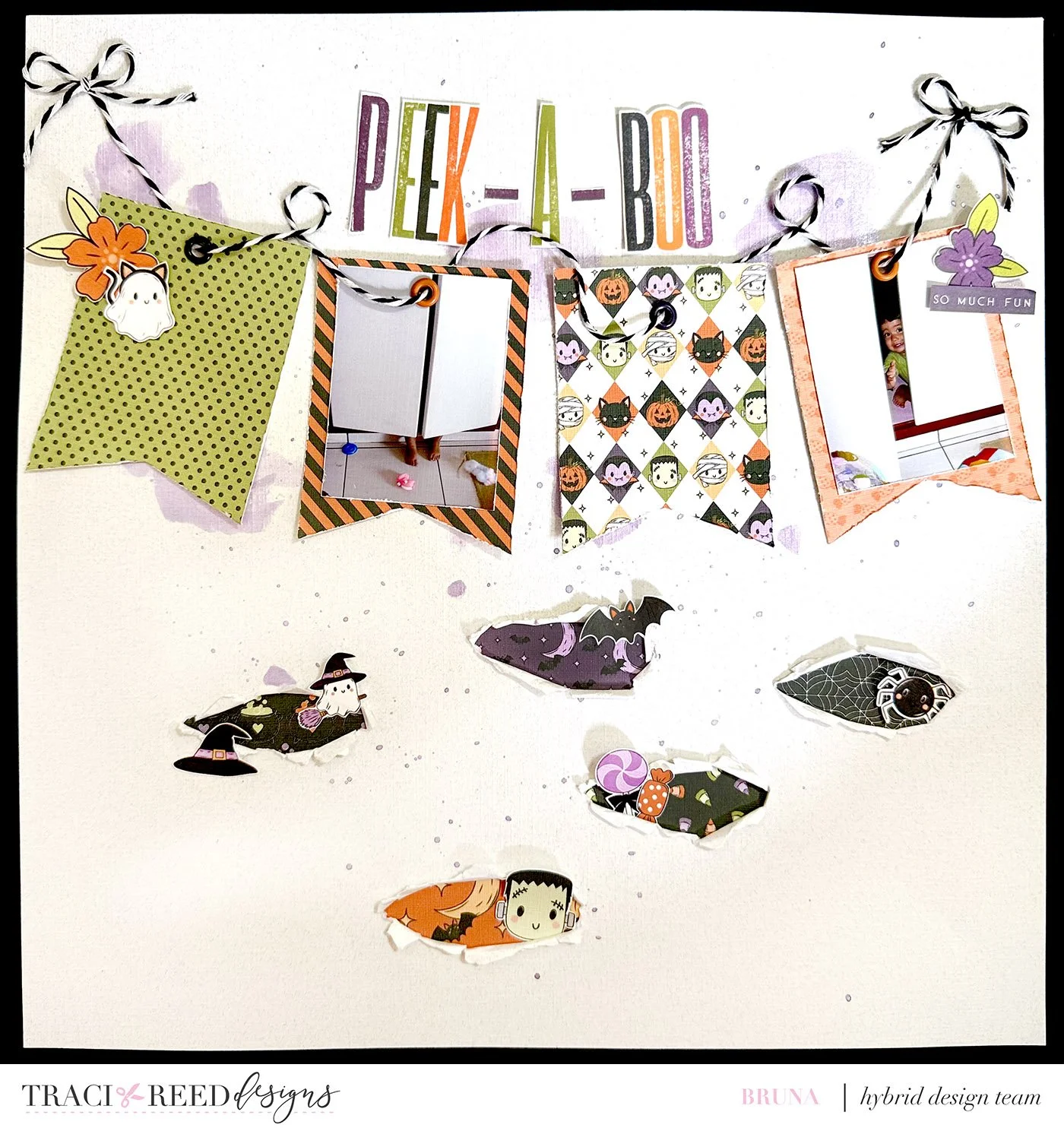 Play Layout Peek-A-Boo with Bruna!