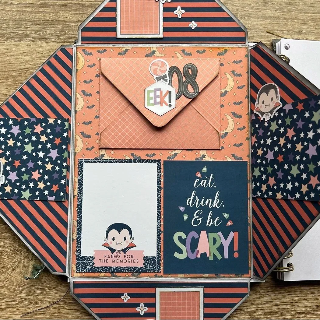 Create an Interactive Envelope Page with Caroline!