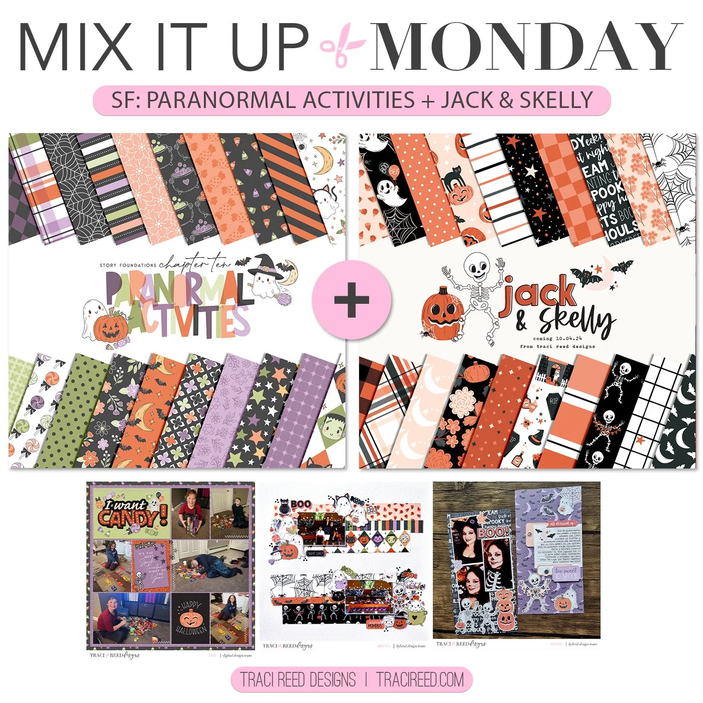 Mix It Up Monday: Story Foundations: Paranormal Activities + Jack &amp; Skelly