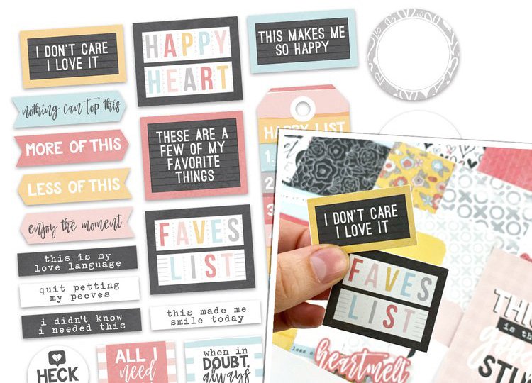 DIY Clear Stickers From Digital Mixed Media — Traci Reed Designs