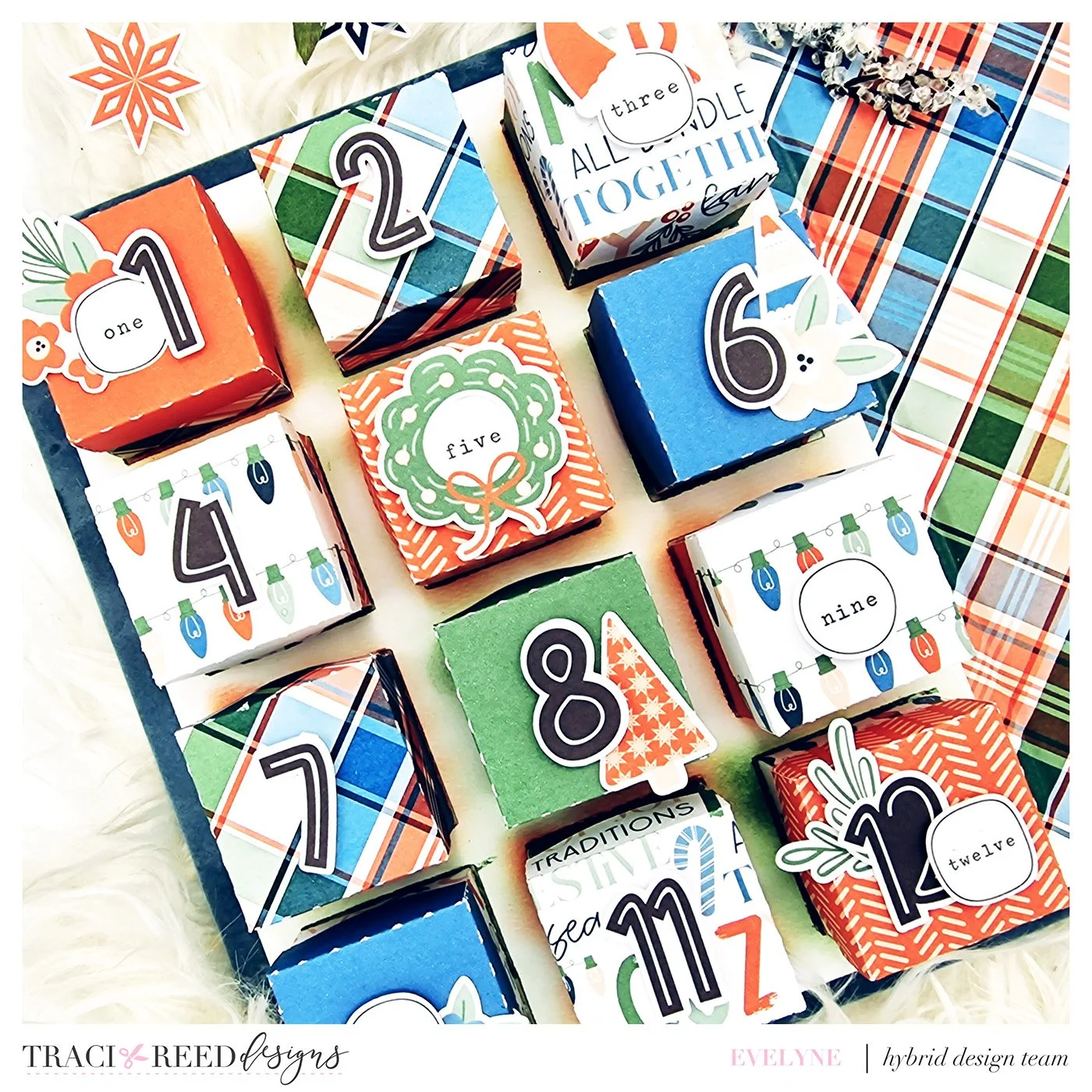 Inky Ideas with Evy - Handmade Advent Calendar — Traci Reed Designs