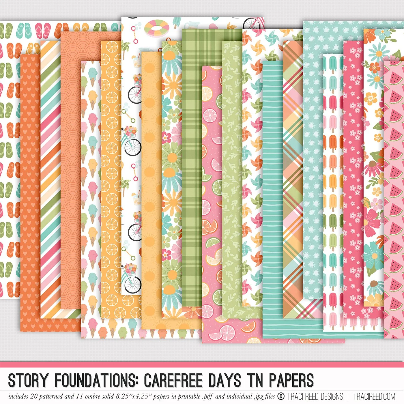 Story Foundations: Carefree Days TN Papers
