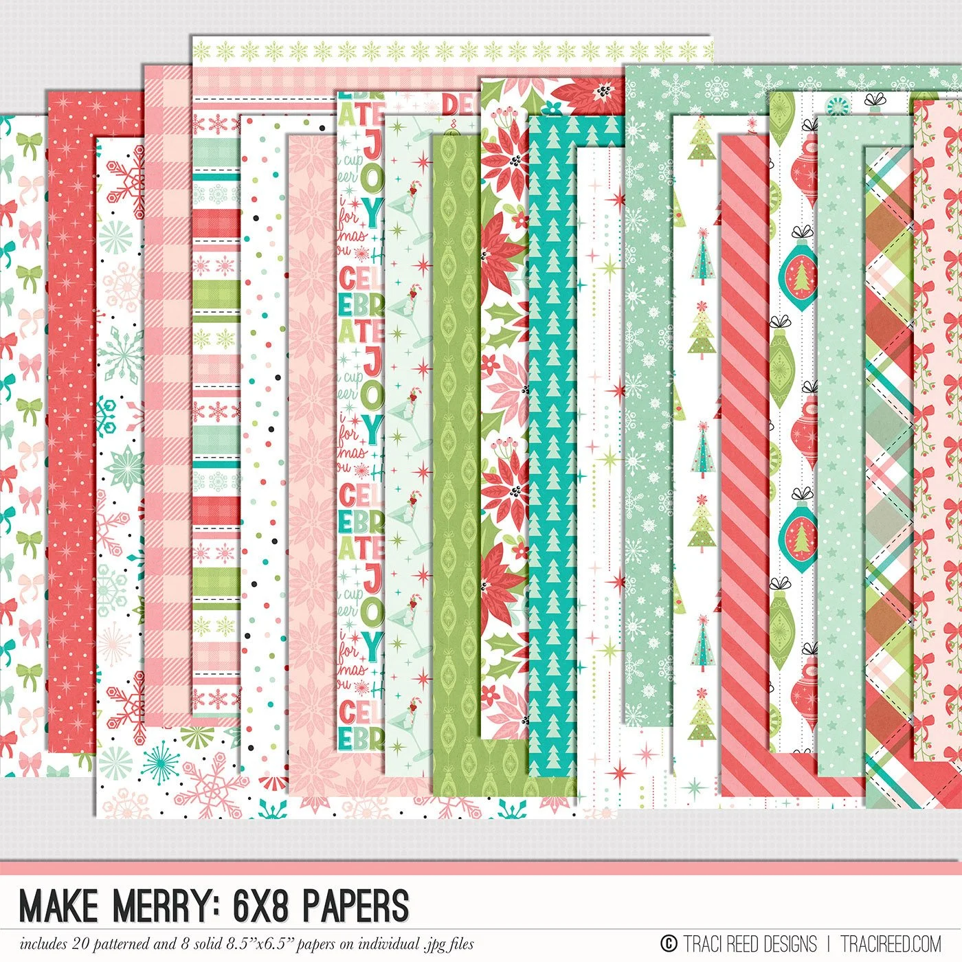 Make Merry 6x8 Papers